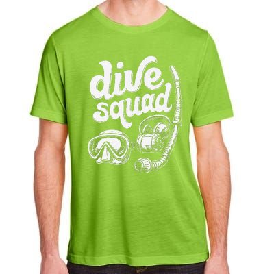 Marine Construction Squad Deep Sea Diving Commercial Diver Adult ChromaSoft Performance T-Shirt