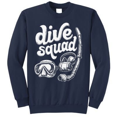 Marine Construction Squad Deep Sea Diving Commercial Diver Sweatshirt