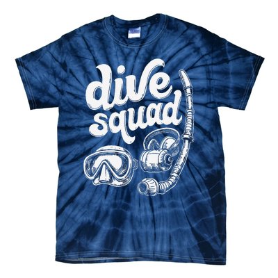 Marine Construction Squad Deep Sea Diving Commercial Diver Tie-Dye T-Shirt