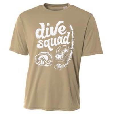 Marine Construction Squad Deep Sea Diving Commercial Diver Cooling Performance Crew T-Shirt