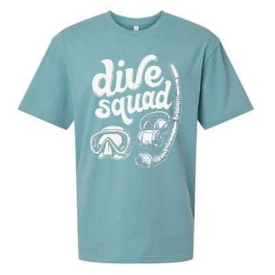 Marine Construction Squad Deep Sea Diving Commercial Diver Sueded Cloud Jersey T-Shirt