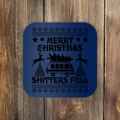 Merry Christmas Shitter Full T Coaster