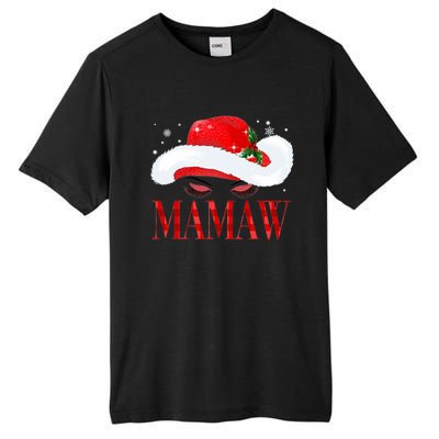 Mamaw Claus Santa Christmas Gift Tall Fusion ChromaSoft Performance T-Shirt