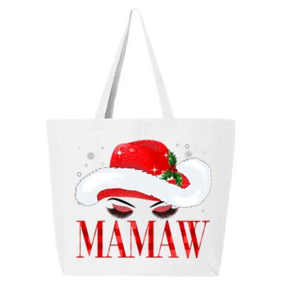 Mamaw Claus Santa Christmas Gift 25L Jumbo Tote