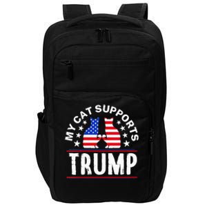 My Cat Supports Trump Impact Tech Backpack