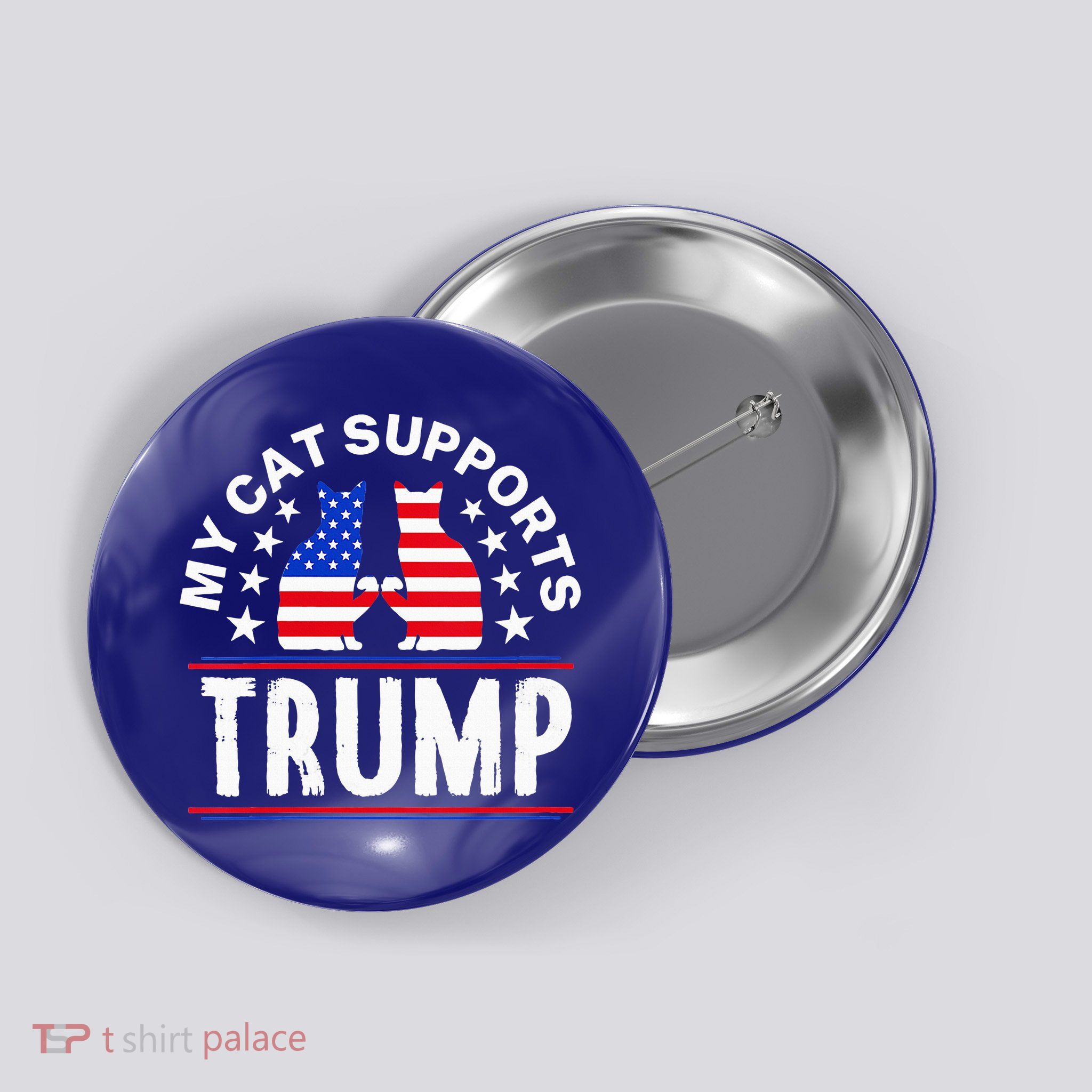 My Cat Supports Trump Button