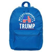 My Cat Supports Trump 16 in Basic Backpack