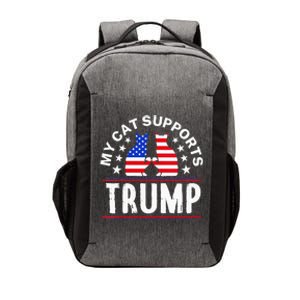 My Cat Supports Trump Vector Backpack