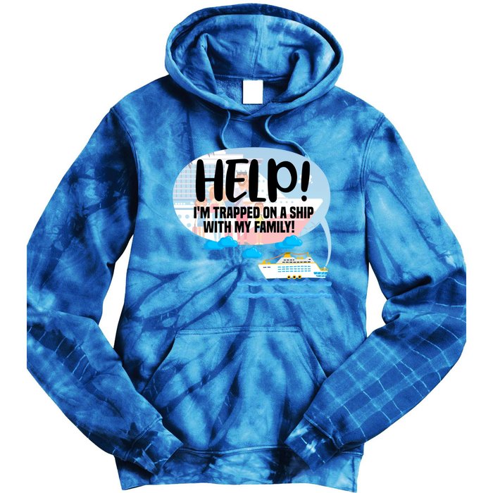 Matching Cruise Ship Family Vacation Trip Travel Relatives Great Gift Tie Dye Hoodie