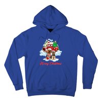 Merry Christmas Santa Yorkshire Terrier Dog Christmas Gift Hoodie