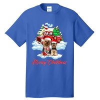 Merry Christmas Santa Yorkshire Terrier Dog Christmas Gift Tall T-Shirt