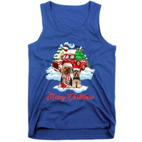 Merry Christmas Santa Yorkshire Terrier Dog Christmas Gift Tank Top