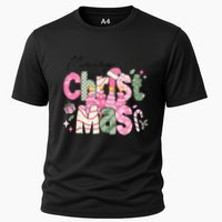 Merry Christmas Santa Hat Xmas Tree Cake Performance Shirt