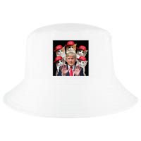 Make Cats Safe Again Trump 2024 Red Hat Make Pets Safe Again Cool Comfort Performance Bucket Hat