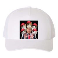 Make Cats Safe Again Trump 2024 Red Hat Make Pets Safe Again Yupoong Adult 5-Panel Trucker Hat