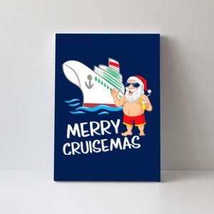 Merry Cruisemas Santa Claus Christmas Family Cruise Graphic Canvas