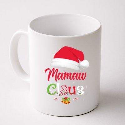 Mamaw Claus Santa Christmas Matching Family Pajama Funny Gift Coffee Mug