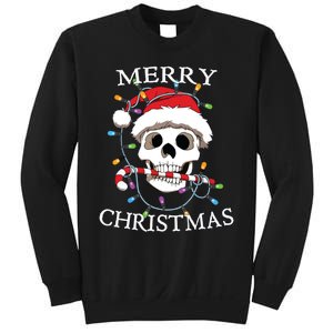 Merry Christmas Skull Skeleton Sweatshirt