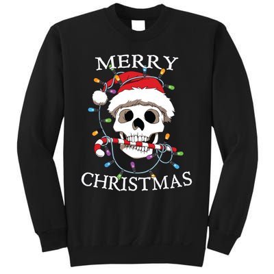 Merry Christmas Skull Skeleton Sweatshirt