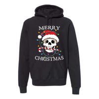 Merry Christmas Skull Skeleton Premium Hoodie