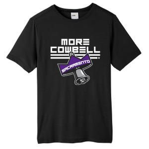 More Cowbell Sacramento Basketball Tall Fusion ChromaSoft Performance T-Shirt