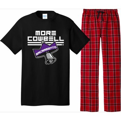 More Cowbell Sacramento Basketball Pajama Set