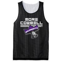 More Cowbell Sacramento Basketball Mesh Reversible Basketball Jersey Tank