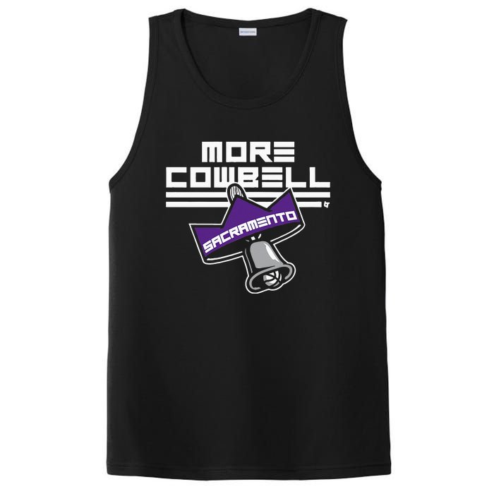 More Cowbell Sacramento Basketball PosiCharge Competitor Tank