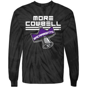 More Cowbell Sacramento Basketball Tie-Dye Long Sleeve Shirt