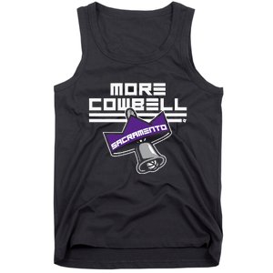 More Cowbell Sacramento Basketball Tank Top