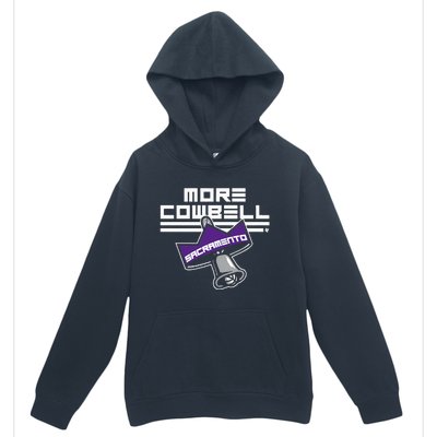 More Cowbell Sacramento Basketball Urban Pullover Hoodie