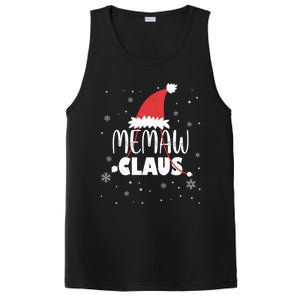 Memaw Claus Santa Hat Grandma Xmas Granny Gift PosiCharge Competitor Tank