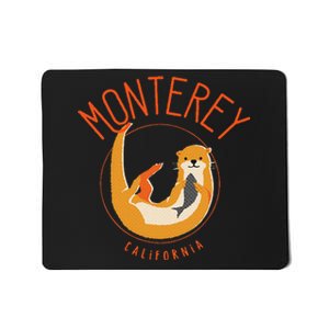 Monterey California Sea Otter Design Mousepad