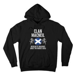 Macneil Clan Scottish Family Name Scotland Heraldry Tall Hoodie