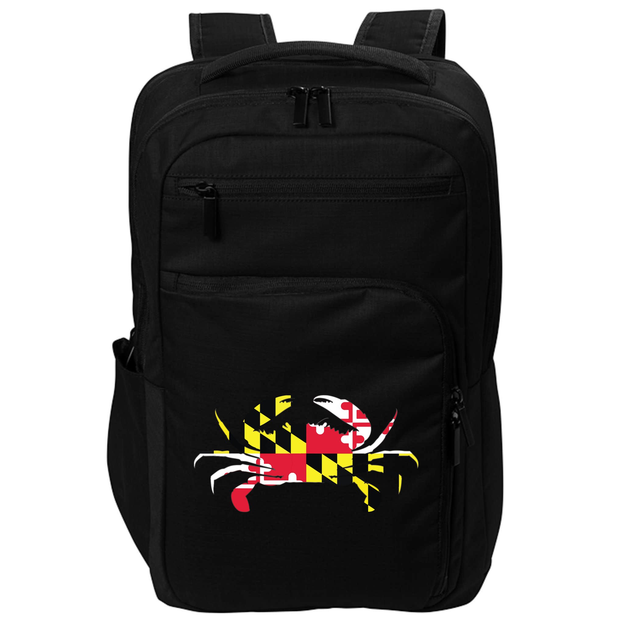 Maryland Crab State Pride Flag Impact Tech Backpack