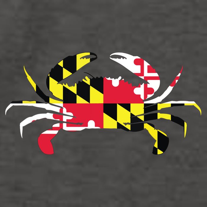 Maryland Crab State Pride Flag Vector Backpack