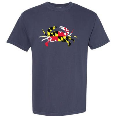 Maryland Crab State Pride Flag Garment-Dyed Heavyweight T-Shirt