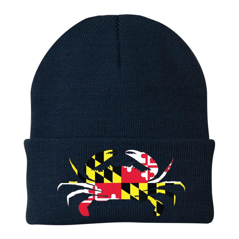 Maryland Crab State Pride Flag Beanie