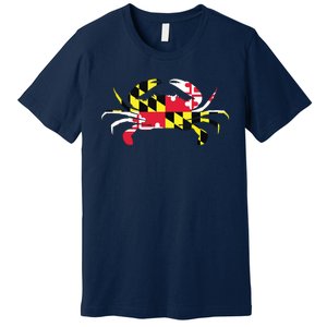 Maryland Crab State Pride Flag Premium T-Shirt