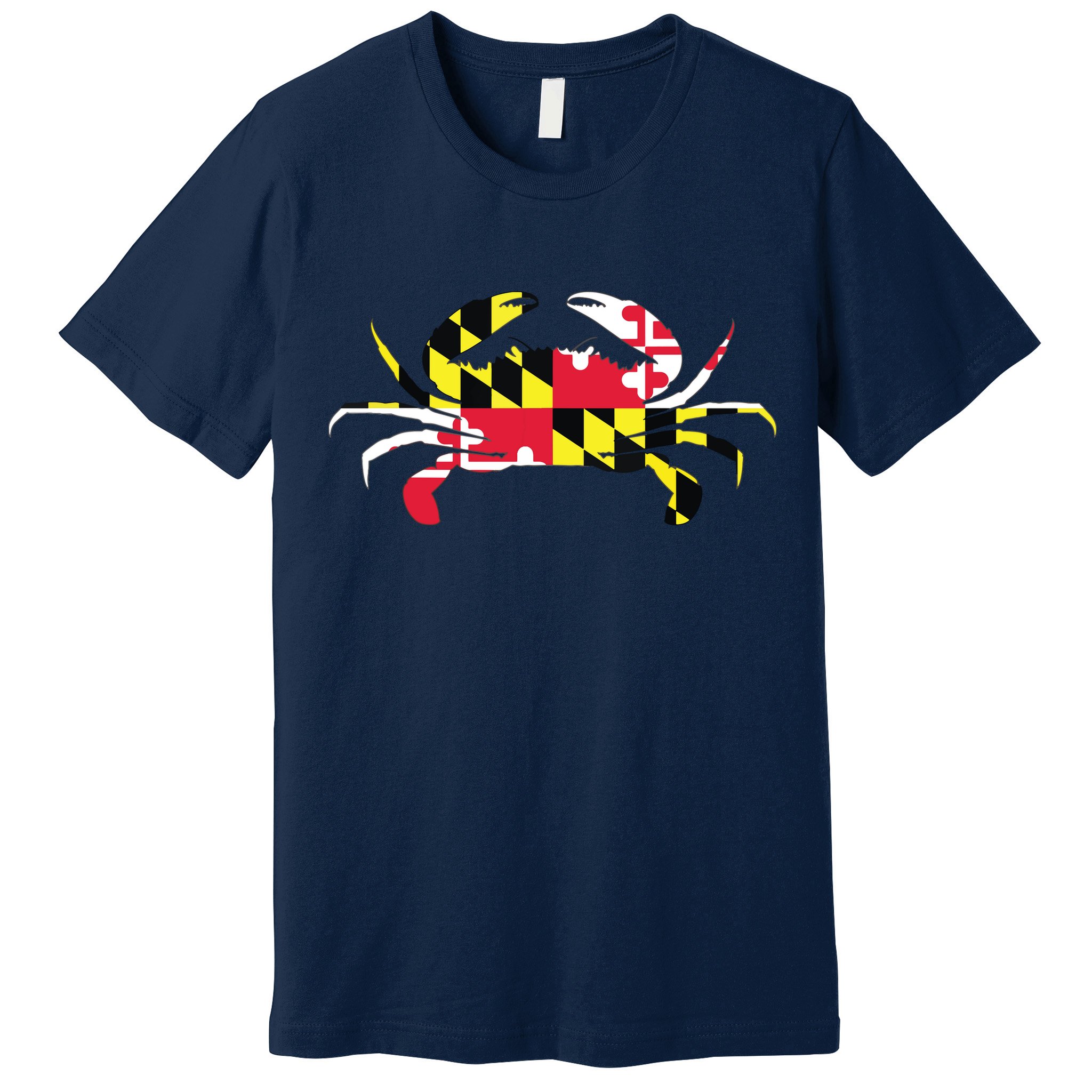 Maryland Crab State Pride Flag Premium T-Shirt