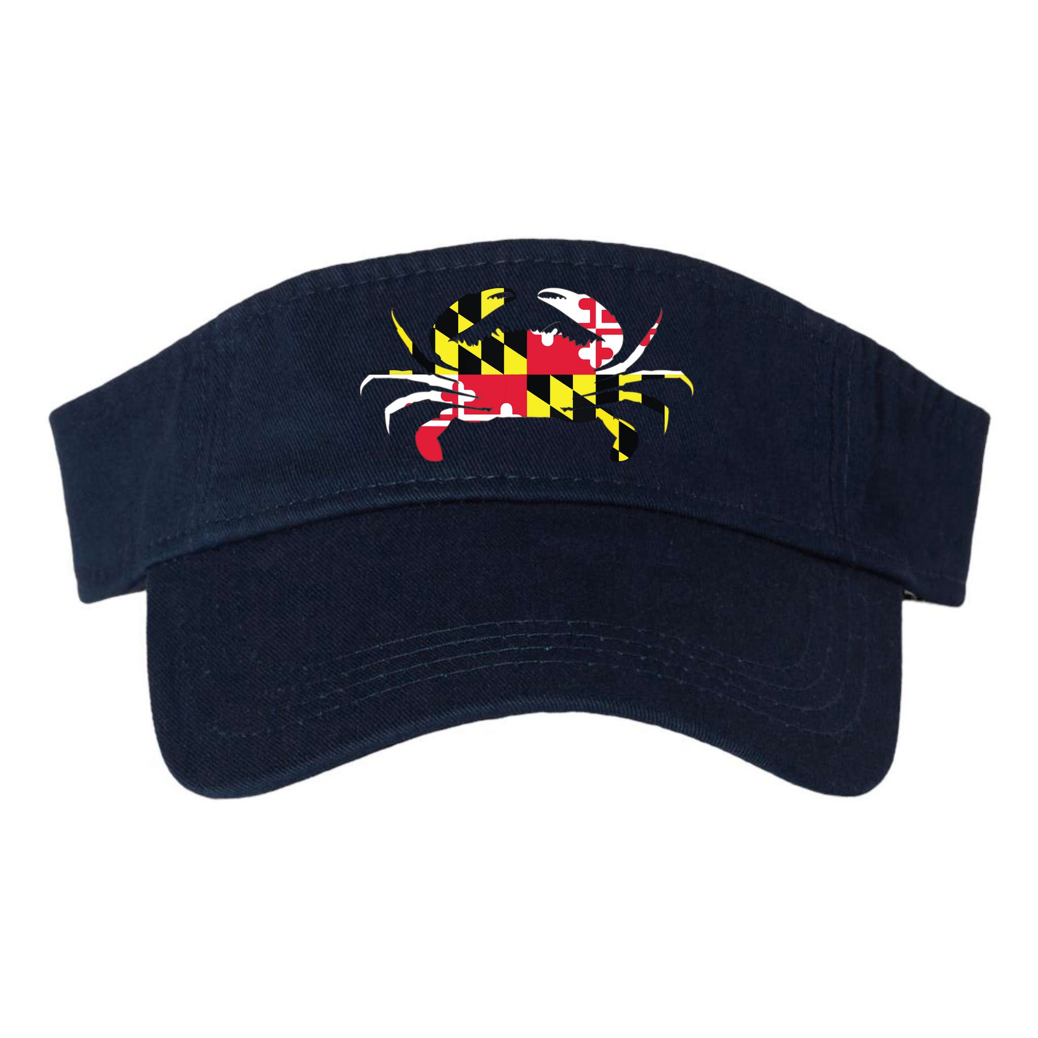 Maryland Crab State Pride Flag Visor