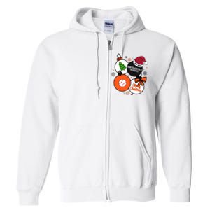 Merry Christmas San Francisco Baseball Est 1883 Full Zip Hoodie