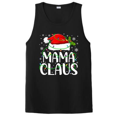 Mama Claus Santa Funny Christmas Pajama Matching Family Gift PosiCharge Competitor Tank