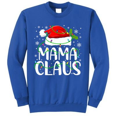 Mama Claus Santa Funny Christmas Pajama Matching Family Gift Sweatshirt