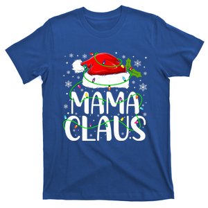 Mama Claus Santa Funny Christmas Pajama Matching Family Gift T-Shirt