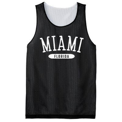 Miami Classic Style Miami Florida FL Mesh Reversible Basketball Jersey Tank