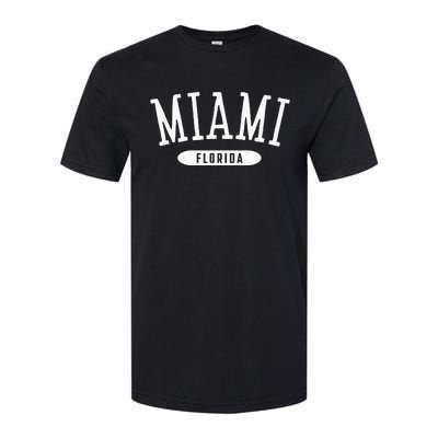 Miami Classic Style Miami Florida FL Softstyle CVC T-Shirt