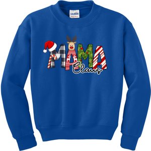 Mama Claus Santa Reindeer Christmas Family Matching Xmas Gift Kids Sweatshirt