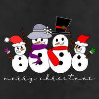 Merry Christmas Snowman Family And Friends 11oz C Handle Ceramic Mug