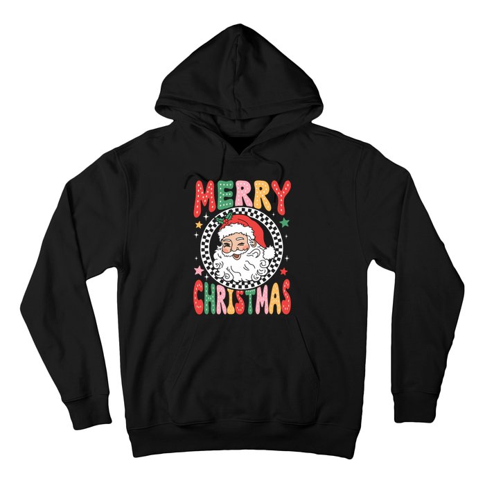 Merry Christmas Santa Claus Christmas Vibes Hoodie